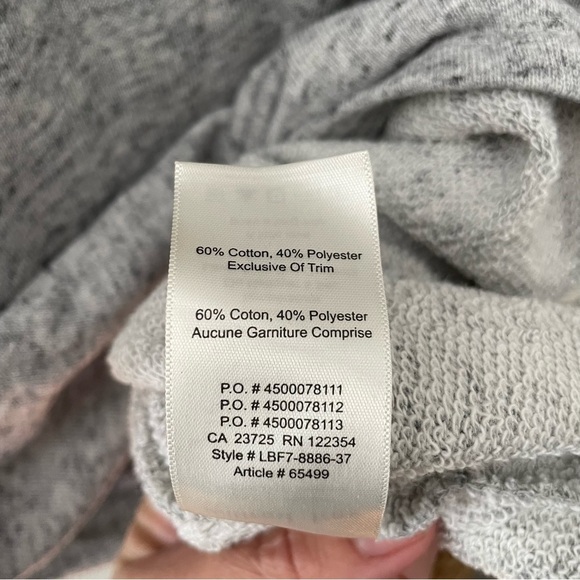 Wildred Free Aritzia Senko Oversized Dress Mock Turtleneck Gray Size XS - Picture 8 of 9